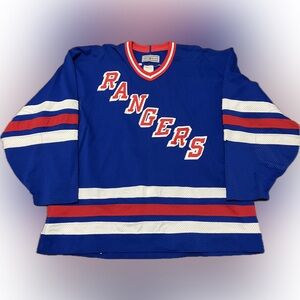 New York Rangers Blank CCM Authentic NHL Hockey Jersey Size 52